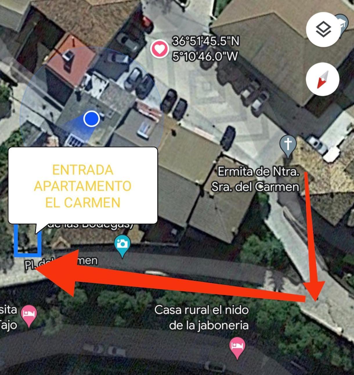 Apartamento El Carmen Setenil De Las Bodegas ภายนอก รูปภาพ